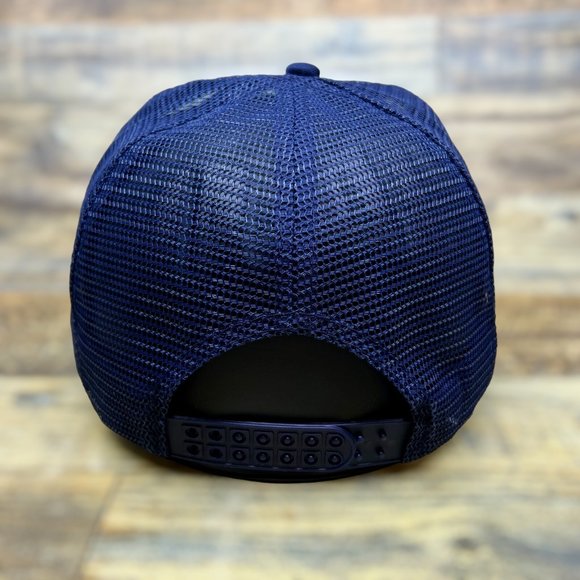 Slumber Party Massacre Mens Trucker Hat Blue Snapback Slasher Horror Movie Cap - Picture 5 of 8